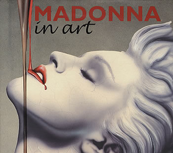 Madonna, a múzsa - illusztracio, artdesign -