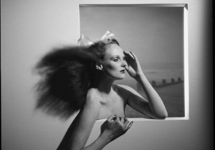 Grace Coddington, a modell - ikonok-es-divak -