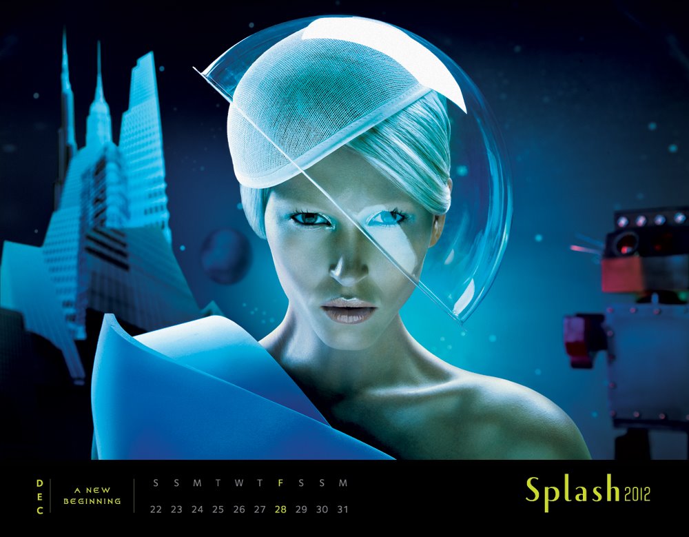 Splash Fashions 2012 naptár - naptarak, ujdonsagok, artdesign -