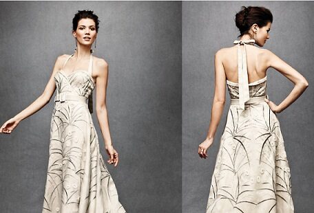 2012 legújabb esküvői ruha trendje: mintás menyasszonyi ruhák! - eskuvoi-ruha-2, ujdonsagok -