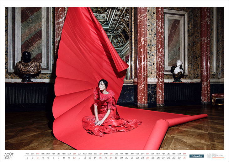 A lengyel nagykövet divat-naptárat adott ki Párizsban - naptarak, ujdonsagok, artdesign -