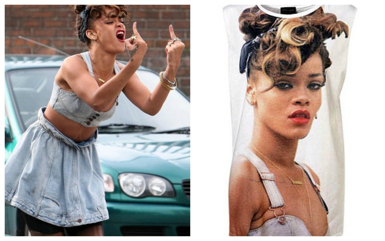 Rihanna pert nyert a Topshop ellen - jelmezeksztarok, sztar-hirek, minden-mas -