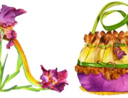 Virágokból kreált táskák és cipők - minden-mas, illusztracio, artdesign -