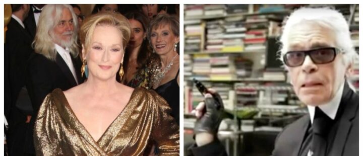 Meryl Streep Oscar ruha Lagerfeld