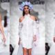 Bráz Noémi Zewa papírzsebkendő ruha Marie Claire fashion Days fotó: Máthé Krisztián