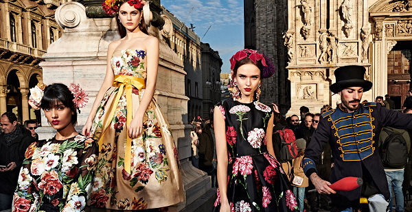 Dolce & Gabbana 2019-20 őszi-téli kampánya Milánót ünnepli - oszi-es-teli-divat, kampanyok, ujdonsagok -