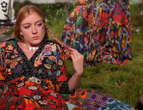 LFW SS20 RIXO - Hippie Chic is back to the garden - fashion -