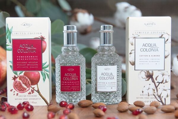 4711 Acqua Colonia Seasonal Edition - Pomegranate & Eucalyptus és Cotton & Almond - parfum-2, beauty-szepsegapolas -