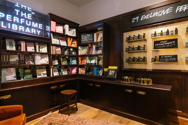 Lush has opened their first Perfume Library in the world - perfume, beauty-en -