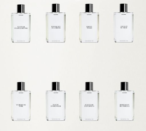 Parfume range for Zara designed by Jo Malone- is already a big success