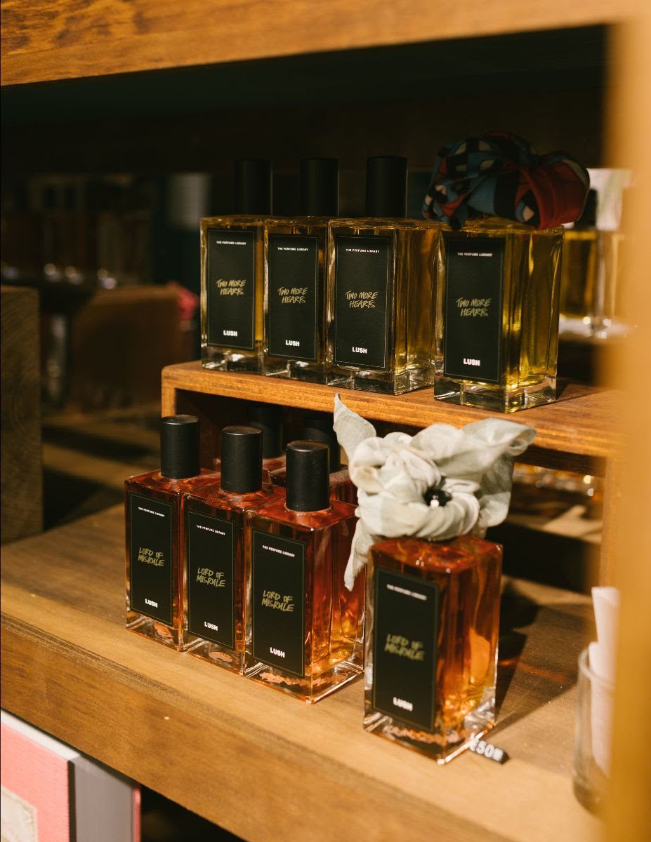 Lush has opened their first Perfume Library in the world - perfume, beauty-en -