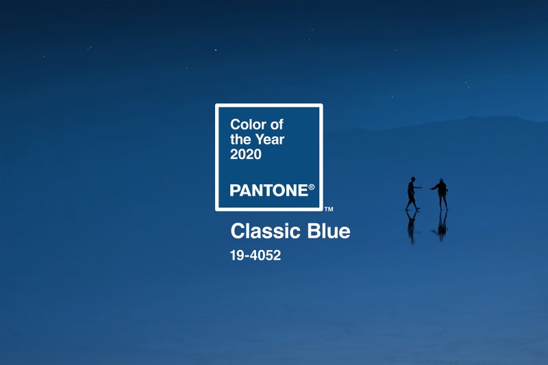 PANTONE 19-4052 Classic Blue is the Pantone Color of the Year 2020 - fashion -