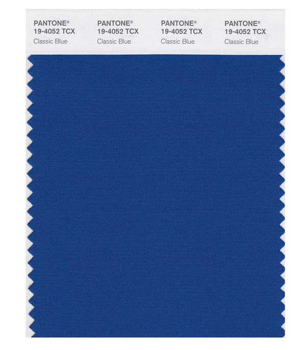PANTONE 19-4052 Classic Blue is the Pantone Color of the Year 2020 - fashion -