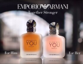 STRONGER WITH YOU FREEZE and IN LOVE WITH YOU FREEZE – The new fragrances duo by Emporio Armani - perfume, beauty-en -