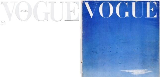 Üres címlappal jelenik meg az olasz Vogue - ujdonsagok -