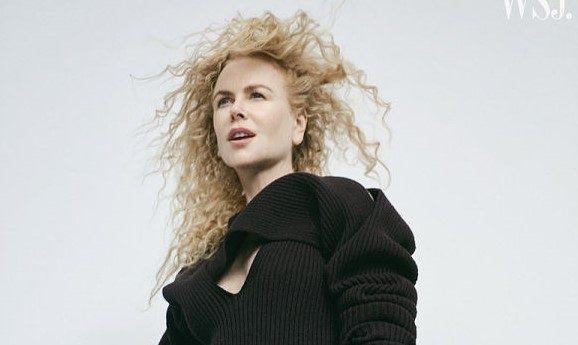 Nicole Kidman furcsa divatanyagban pózol - ujdonsagok -