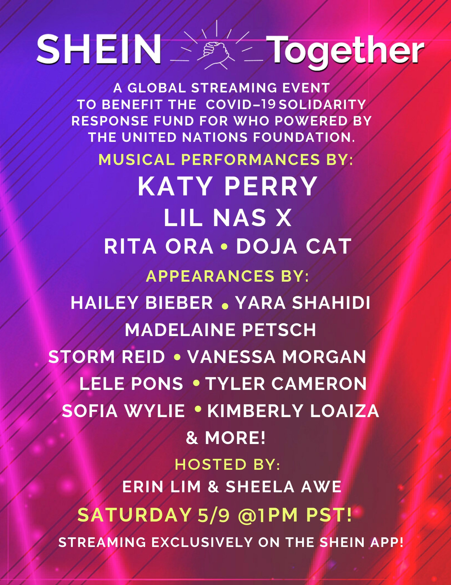 SHEIN Announces SHEIN TOGETHER Featuring Headlining Performances By Katy Perry And Lil Nas X - uncategorized-en, fashion -