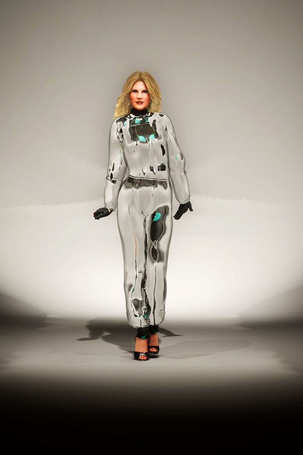 "Immortal" Malan Breton S/S 2021 Virtual Fantasy by DNABLOCK - london_fashion_week, fashion -