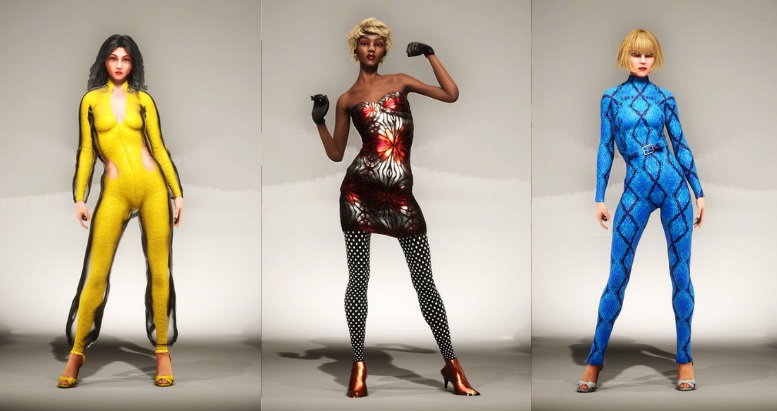 "Immortal" Malan Breton S/S 2021 Virtual Fantasy by DNABLOCK - london_fashion_week, fashion -