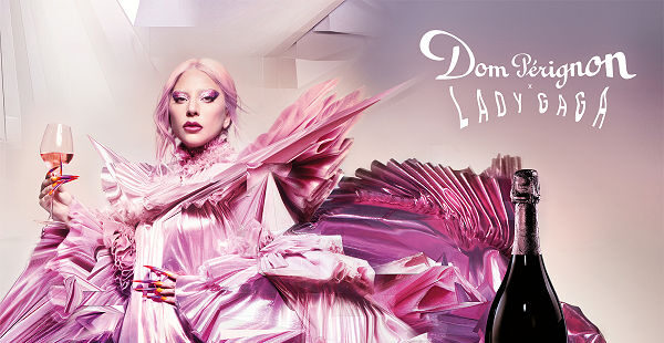 Lady Gaga különlegesen szép kampányt készített a Dom Perignon-nal - ujdonsagok -