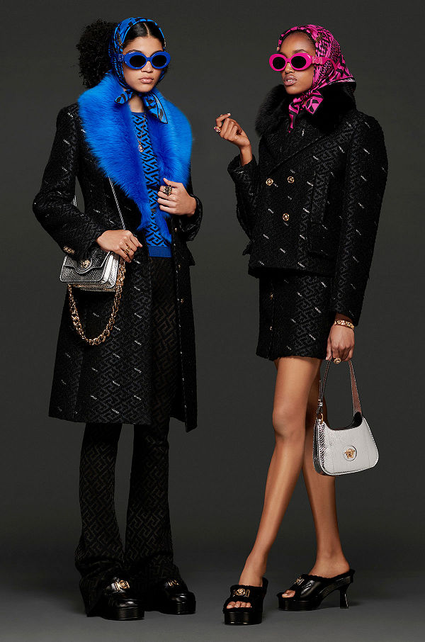 Időutazás Versace-val - Pre Fall 2022 kollekció - oszi-es-teli-divat, ujdonsagok -