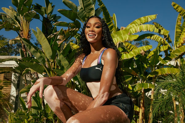 Winnie Harlow is starring in the new PUMA swimwear and bodywear campaign - fashion, campaign -