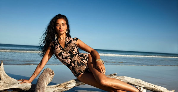 Shanina Shaik looks gorgeous in the Seafolly swimwear campaign - uncategorized-en -