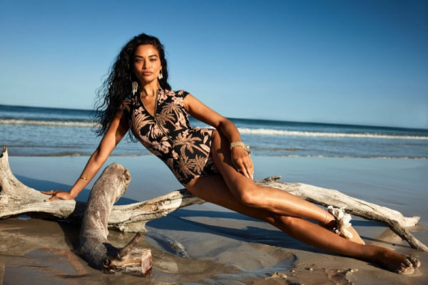 Shanina Shaik looks gorgeous in the Seafolly swimwear campaign - uncategorized-en -